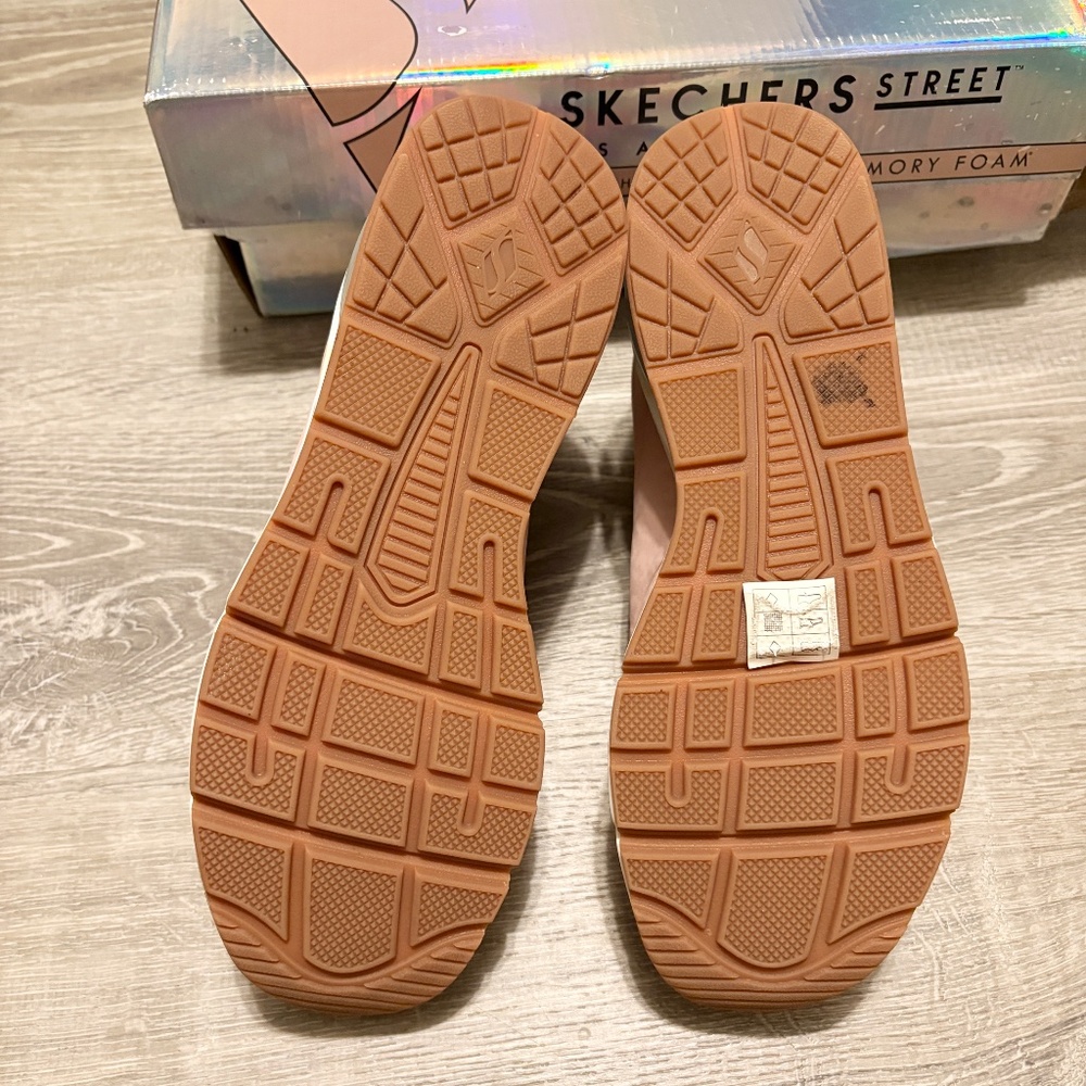 Sketchers Uno 2 Leopard blush sneakers - Picture 5 of 5